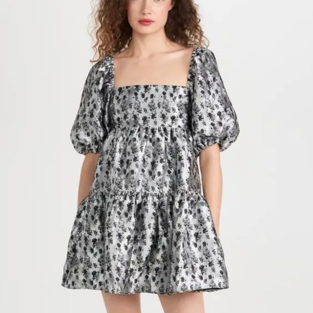 Amanda Uprichard maisie brocade dress
